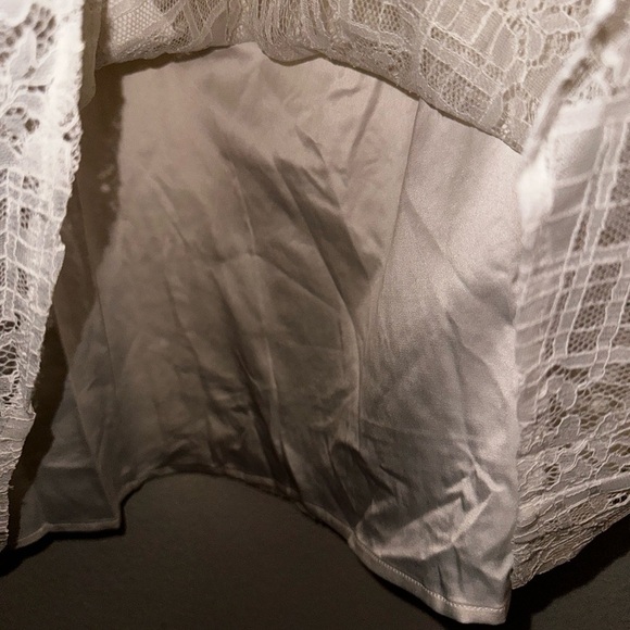 NWT ModCloth women’s white lace honeymoon maven shift dress L - Picture 5 of 10